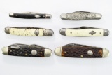 (6) Vintage Imperial Folding Knifes