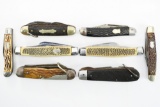 (8) Vintage Pocket Knives