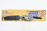 New-In-Box American Patriotic Dagger - W/ Tactical Sheath