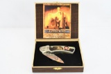New-In-Presentation Case Abraham Lincoln Folding Knife