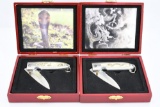 (2) New-In-Presentation Cases Dragon/ Cobra Folding Knives