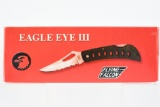 (3) New-In-Box Eagle Eye III Pocket Knives - W/ Sheaths