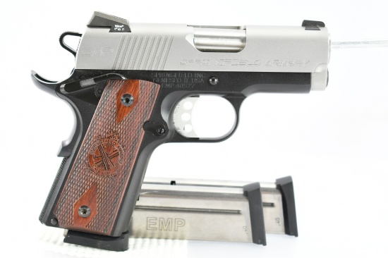 Springfield, 1911 EMP 3" Champion, 40 S&W Cal., Semi-Auto (W/ Hardcase), SN - EMP40527