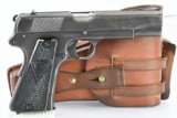 WWII German/ Polish Radom, Model 35, 9mm Luger Cal., Semi-Auto (W/ Shoulder Holster), SN - L3950