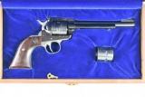 1976 Ruger, COLORADO CENTENNIAL Single-Six, 22 LR/ 22 Mag. Cal. Revolver, (W/ Case), SN - 76-13384