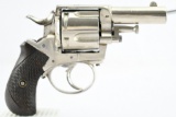 Circa 1880's Belgium, British Bull Dog, Double-Action Revolver