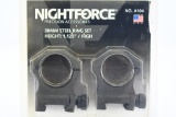 NightForce 30mm Steel Scope Ring Set