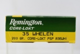 35 Whelen Caliber Ammunition - Remington - 18 Rounds