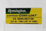 35 Rem. Caliber Ammunition - Remington - 17 Rounds