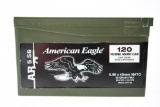 5.56mm Caliber Ammunition - American Eagle - 120 Rounds