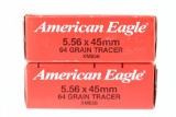 5.56mm Caliber Ammunition - American Eagle - 40 Tracer Rounds
