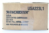 223 Rem. Caliber Ammunition - Winchester - 600 Rounds