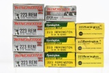 223 Rem. Caliber Ammunition - Winchester/ Remington - 202 Rounds