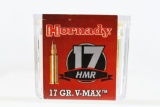 17 HMR Caliber Ammunition - Hornady - 50 Rounds