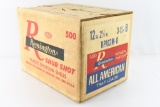 12 Gauge Vintage Ammunition - Remington Trap Loads - 500 Rounds