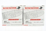 45 ACP Caliber Ammunition - Winchester - 400 Rounds