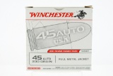 45 ACP Caliber Ammunition - Winchester - 200 Rounds