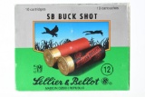 12 Gauge Buckshot  Ammunition - Lellier & Bellot - 10 Rounds