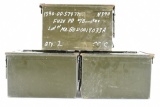 Military Ammo Cans - 3 Cans