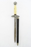 Vintage German Dagger W/ Sheath - Bolte & Anschutz