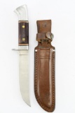 Vintage Hunting Knife W/ Sheath - Western