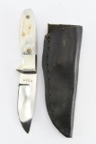 Vintage Hunting Knife W/ Sheath - Detmer