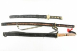 (3) Vintage Samurai Swords