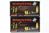 9mm Luger Caliber Ammunition - Winchester - 100 Rounds