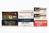 380 Auto Caliber Ammunition - Various Brands -  318 Rounds
