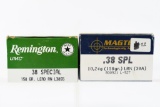 38 Special Caliber Ammunition - Remington/ Magtech - 100 Rounds
