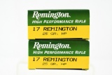 17 Rem. Caliber Ammunition - Remington - 38 Rounds
