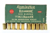 219 Zipper Caliber Ammunition - Remington/ Quality Cartridge - 40 Rounds