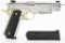 Taurus, Limited Edition PT1911 Stainless W/ Gold, 38 Super Cal., Semi-Auto (W/ Case), SN - LBY34657
