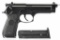 Beretta, Model 92FS, 9mm Luger Cal., Semi-Auto (W/ Case), SN - BER421188Z