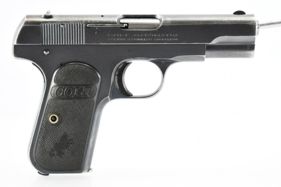 1927 Colt, Model 1903 "Pocket Hammerless", 32 ACP Cal., Semi-Auto, SN - 387716