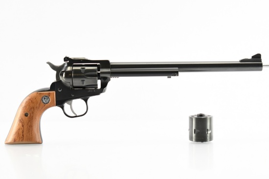 1999 Ruger, New Model Single-Six Buntline, 22 LR & WMF Cal., Revolver (W/ Case), SN - 263-62642
