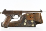 1920's Stevens, Model 10 Target, 22 LR, Single Shot (W/ Holster), SN - 3236