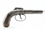 19th Century Allen & Thurber, 36 Cal., Hammer Bar Double-Action Single-Shot, SN - 808