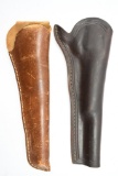(2) Brown Leather Holsters