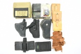Various Holsters & Ammo Holders
