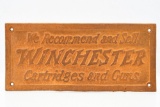 Winchester Cast Iron Plaque