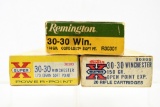 (44 Rounds) Reloaded 30-30 Win Ammunition & (8) Brass Casings (SELLS TOGETHER)