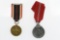 (2) WWII German Medals