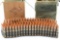 U.S. 1960's Military Surplus, 7.62 NATO Linked Ammunition (Tracers) W/ Pouch - 162 Rounds