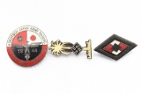 (3) WWII German Pins