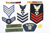 (10) U.S. Military Patches/ Bars