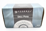 Federal Small Pistol Primers #100 - Partial Box - 590 Total Primers