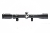 BSA Optics Huntsman Series 3--X40 Illuminated Rifle Scope W/ Rings