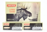 Norma 6.5 Creedmoor - 156 Grain Oryx Soft Point - Factory New - (3) 20-Round Boxes