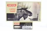 Norma 6.5 Creedmoor - 156 Grain Oryx Soft Point - Factory New - (2) 20-Round Boxes